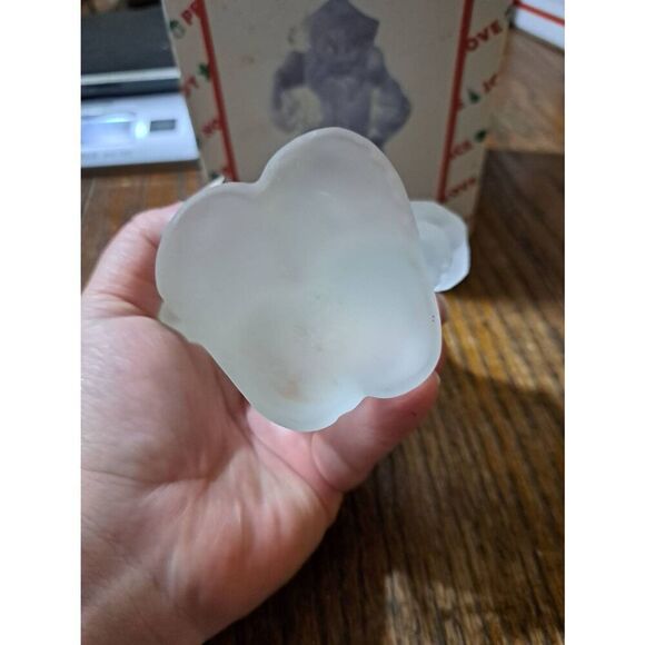 Vintage 1996 House of Lloyd Christmas Around the World Crystal Claus Figurine - Picture 7 of 12